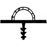 Profil joint de plinthe en PVC