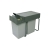 Poubelle coulissante sélective 28L - GOLLINUCCI