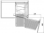 Ferrure d'angle pour meuble bas droit Smart Corner extractible - VIBO